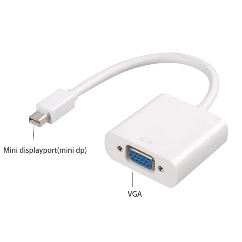 SZ-WXDZ البسيطة Displayport لمحول VGA الذكور إلى الإناث عرض ميناء محول 1080 p ل HDTV العارض كمبيوتر صغير هوائي ماك بوك برو إيماك