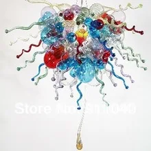 Высокое качество Стиль Мурано Стекло Открытый Подвесные Светильники