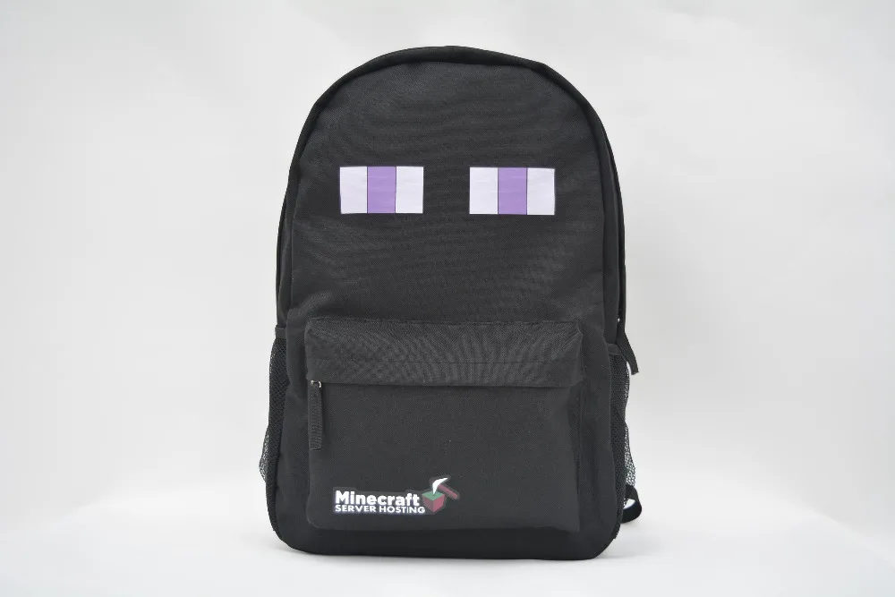 New Arrival High Quality Black color Kids Children Teenagers Schoolbag font b Minecraft b font Creeper