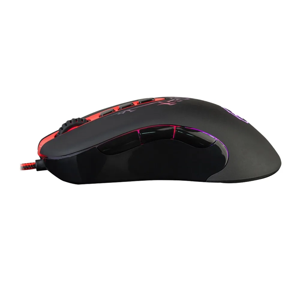 Игровая мышь Redragon M903 ORIGIN программируемая 4000 DPI 8 кнопок USB кабель в оплетке с