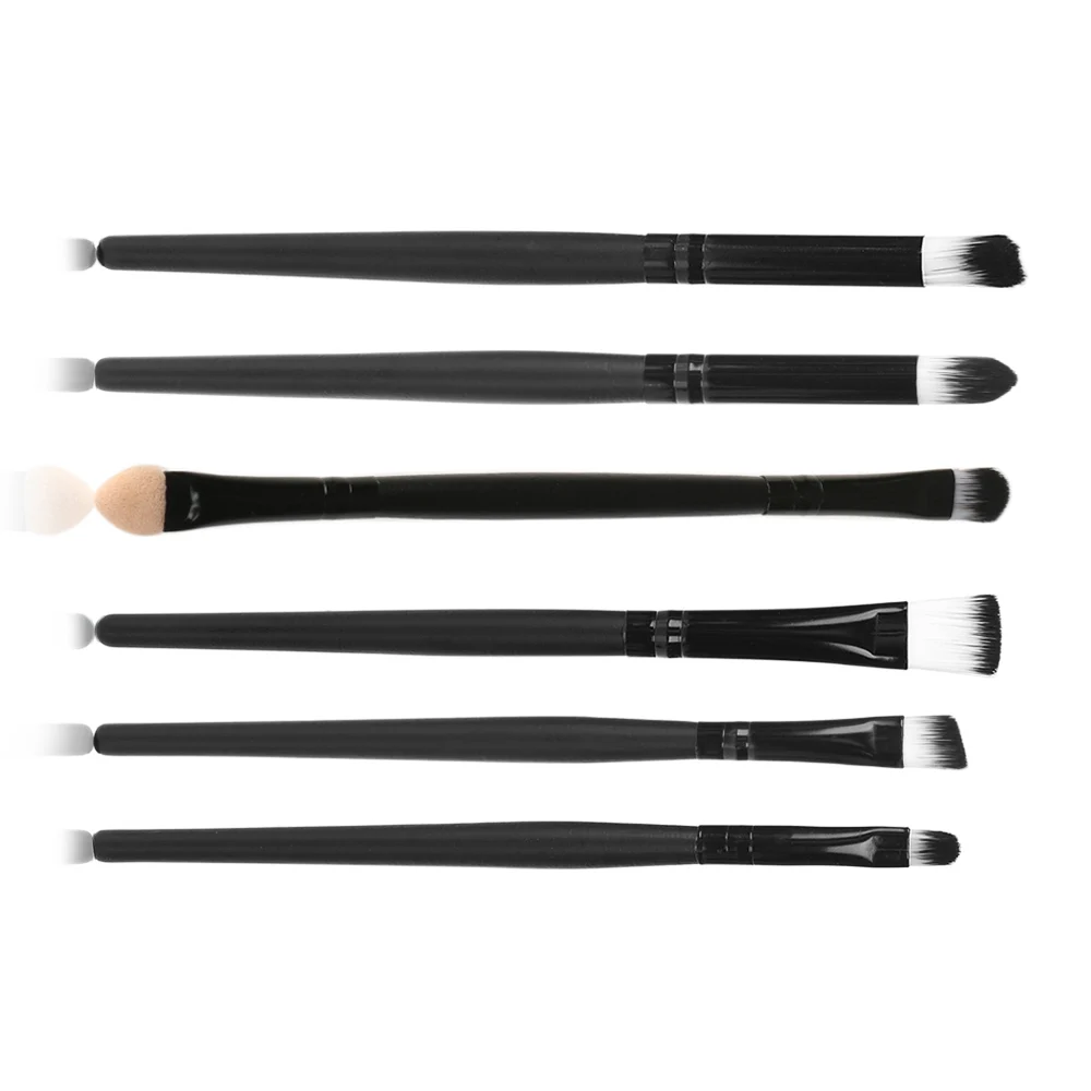 

6Pcs/set Professional Eye Makeup Brushes Set Cosmetics Eyeshadow Lip Sumdge Brush Makeup Tools
