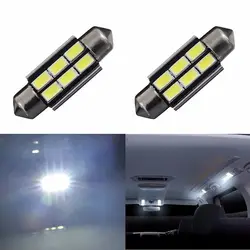 Aglint 2 шт. C5W гирлянда 36 мм CANBUS ОШИБОК 5730smd 6 фишек светодиодный свет купола автомобиля светодиодный интерьер свет автомобиль светодиодный 12 В