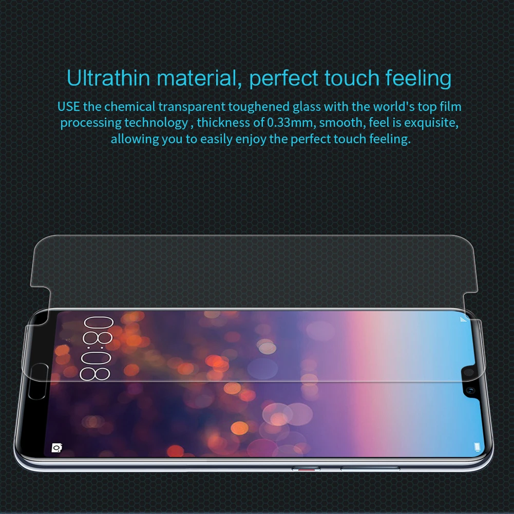 Huawei P20 Pro Tempered Glass Huawei P20 Pro Glass Nillkin Amazing H 0.33MM Screen Protector