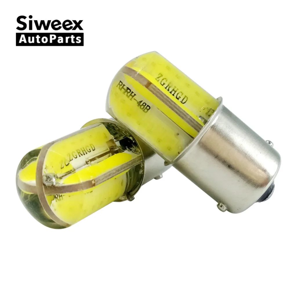 New 1PCS 1156 BA15S 8 COB Silica Car Bulb Led 12V Turn Signal Light