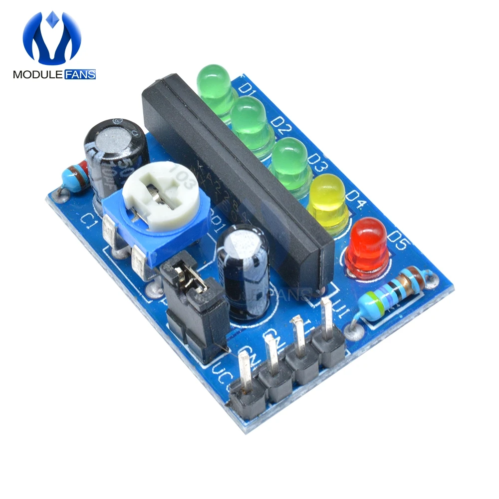 Модуль индикации уровня звука модуль мощности KA2284 3 5 В 12 в контроллер AC DC Pcb