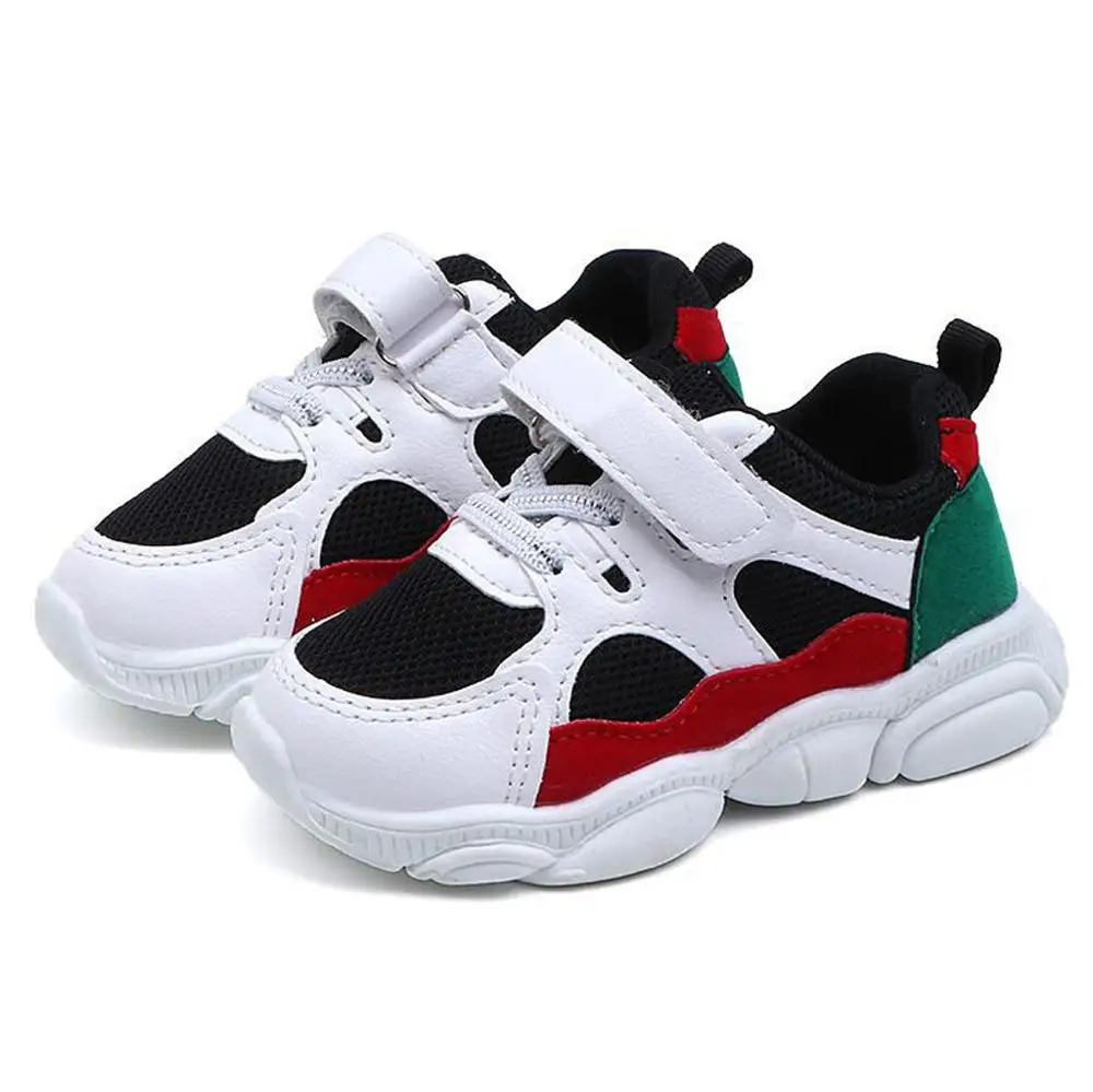 

2019 kids sneakers boys color cartoon bear soles mesh sports shoes kids sneakers girls krampon futbol orjinal shoes male 40J23