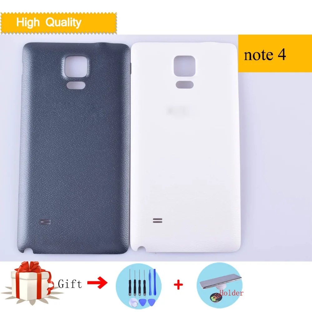 Для Samsung Galaxy Note 4 Корпус задняя крышка чехол для Note4 N910 N910F N910V N910C N910P батареи Замена