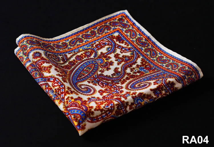 RA04 HN10Y Khaki Blue Paisley 35cm