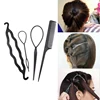 Magic Hair Styling Clips Twist Styling Bun Hairpins Hairdisk Meatball Headband Hair Accessories For Women Buned Hair Styling Tool