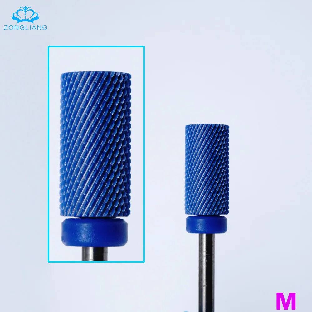 

electric nail drill ceramic nail drill Milling cutter for manicure pedicure Apparatus for manicure blue ceramic nail bit