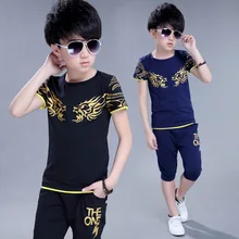 Kids Boys Clothes Summer 2017 New Toddler Boys Clothing Set Baby Boy Clothes Summer Children Clothing Sets Hot Sale