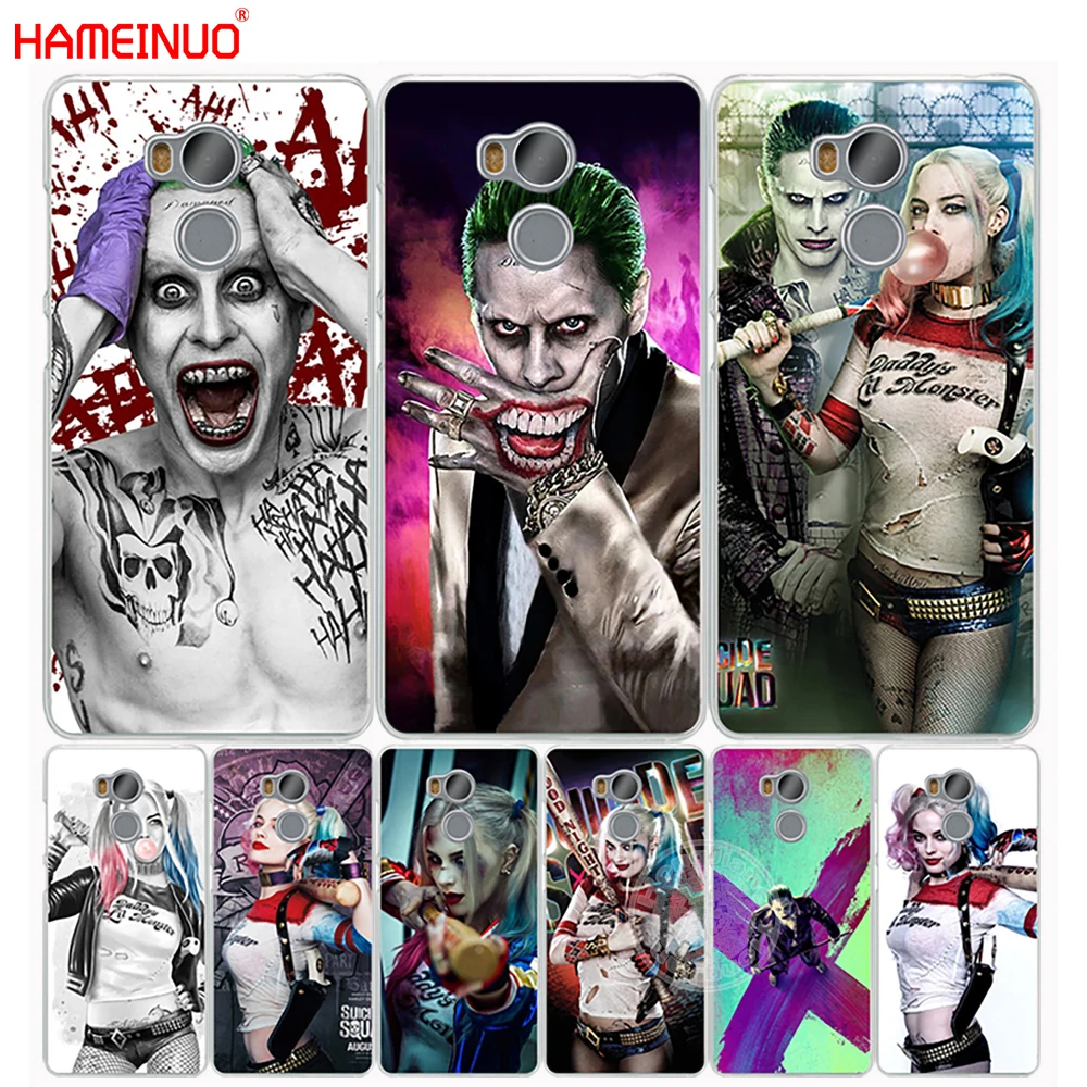 

HAMEINUO suicide squad Joker harley quinn Margot Robbie Cover phone Case for Xiaomi redmi 4 1s 2 3 3s pro redmi note 4 4X 4A 5A