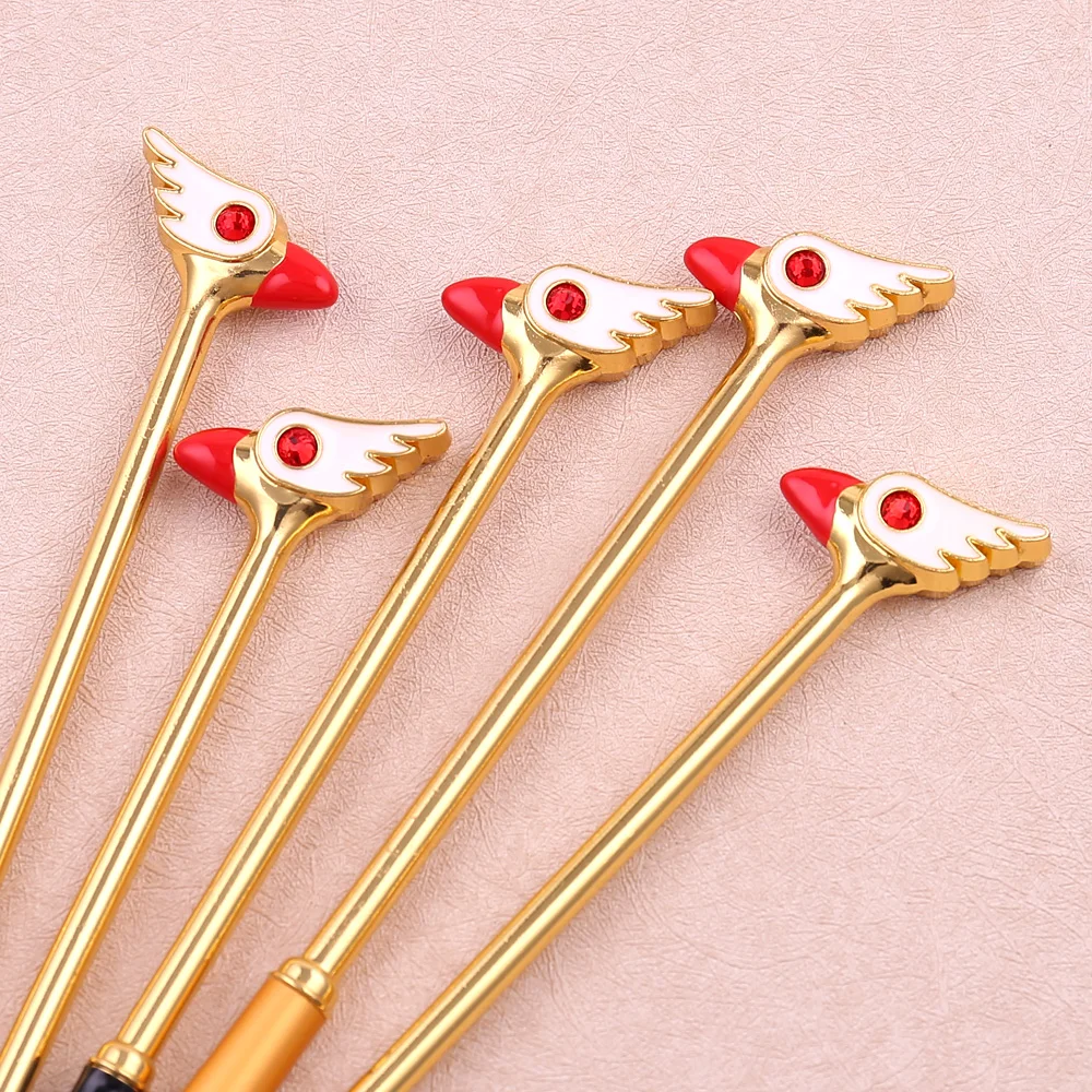 Cardcaptor Sakura Makeup Brushes Cosmetic Tool Beauty Makeup Brushes Eyeshadow Eyelashes Blending Brush Portable Make Up Brush