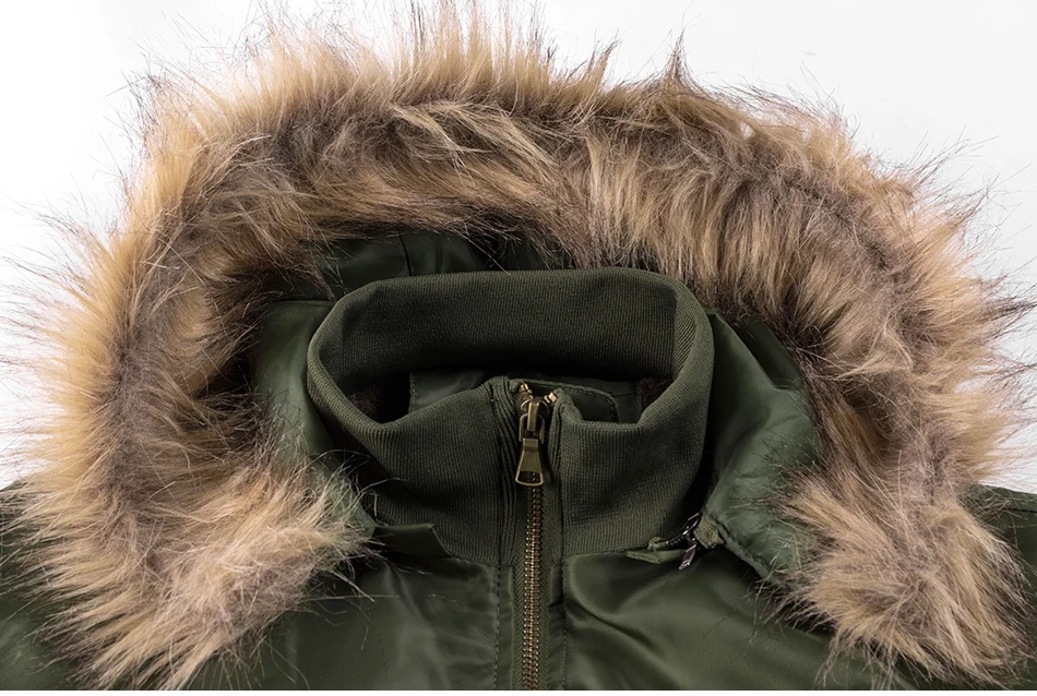 ReFire Шестерни зимние военные Курточка бомбер Для мужчин ВВС армии тактическая куртка теплая шерсть лайнер верхняя одежда парки с капюшоном