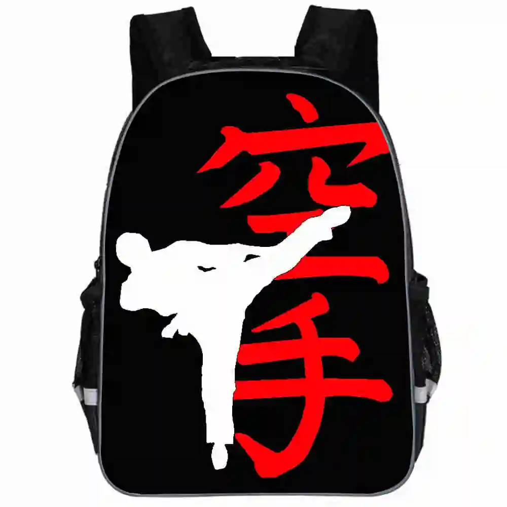 Рюкзак боевого дзюдо тхэквондо карате Aikido Jeet Kune Do Animal для мужчин и девочек, школьные сумки для подростков, Mochila Bolsa - Цвет: AA