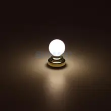 Новые поступления 1:12 215 Кукольный Миниатюрный шар Форма Настольная лампа светодио дный светодиодные