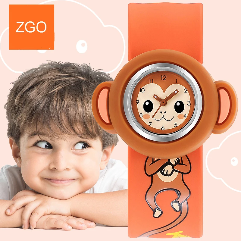 Zgo Kids Watch Baby Cute Children Watches Sports Cartoon Electronic