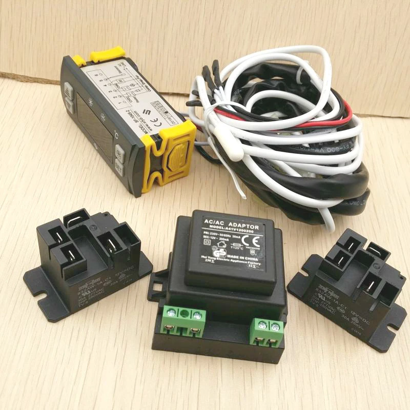 controlador digital para nevera de habitacion con pantalla de funciones termostato de armario refrigeracion sf 104s 2