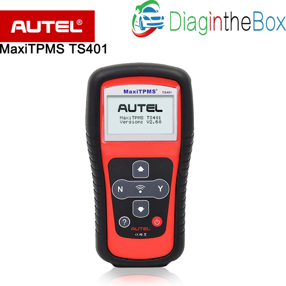 

Autel MaxiTPMS TS401 TPMS tool for relearn procedure guide & read sensor date scanner activate TPMS 315MHZ & 433MHZ sensor