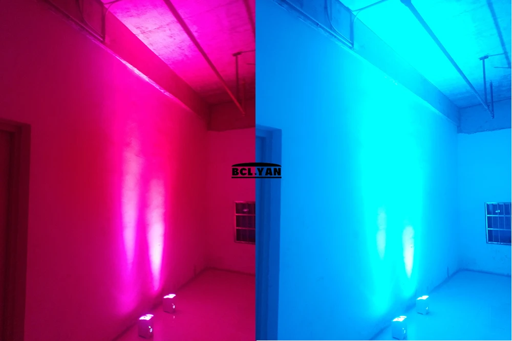 20XLot Night Club freedom 4/6x18W RGBWAUV 6in1 сценические огни с питанием от батареи Wifi Led Par|Эффект