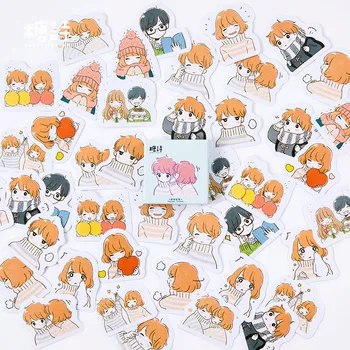 

45 Pcs/pack Happy Best Friends Diy Diary Decorative Stickers Scrapbooking Stickers Label Stickers