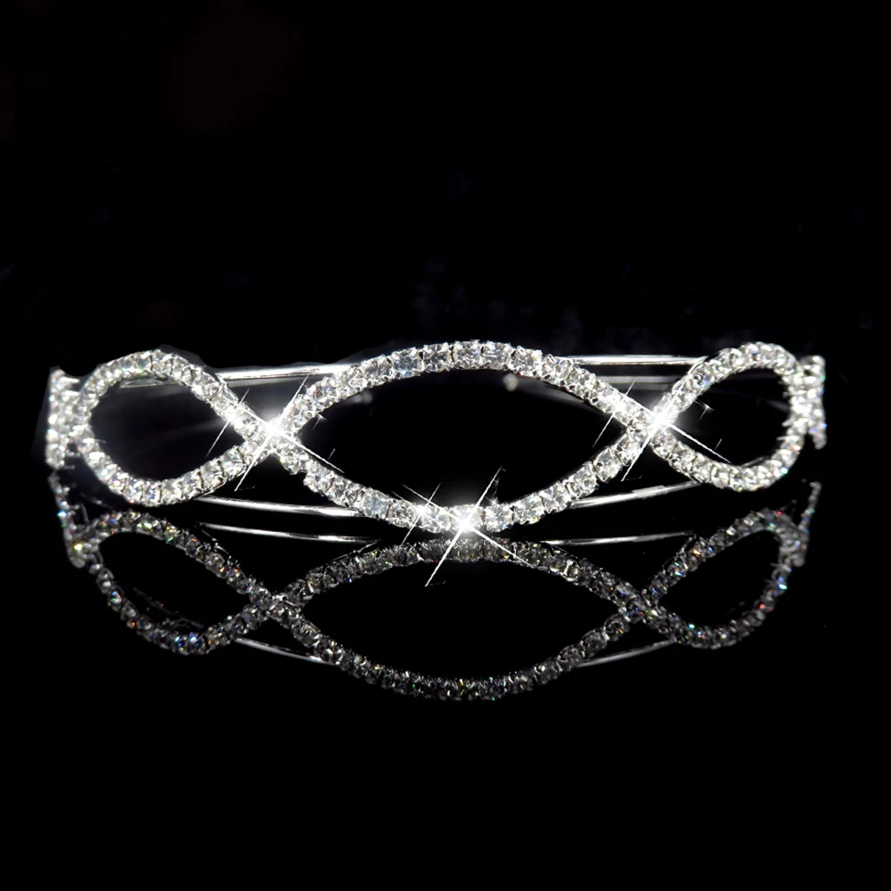 Jewelry Accessories Hair Accessory Hair Headdress Bridal Headwear Hair Band Crown Princess Tiara Bridal Prom Crown
