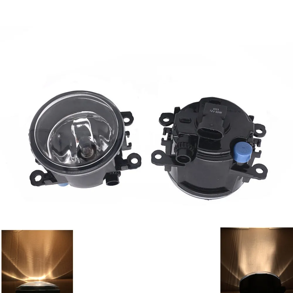 

2PCS 55W Tempered Glass LED Fog Light For Ford Focus MK2 Hatchback DA 2004-2010 MK3 Turnier Estate 11-15 H11 Socket Halogen Lamp