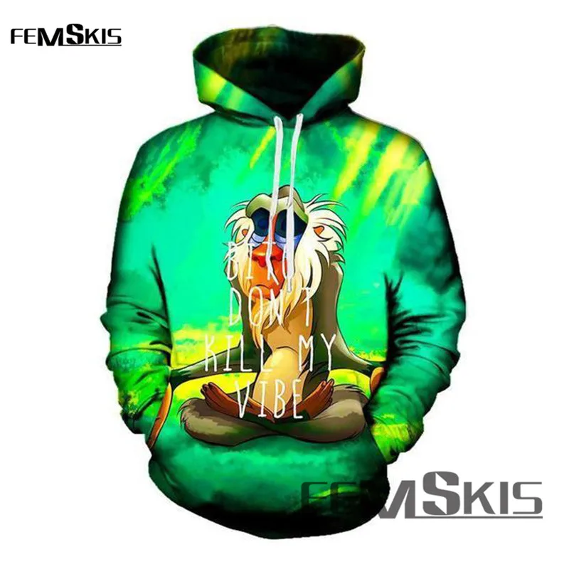 Одежда медитирующая Rafiki Hoodie Premium All Over Print Graphic Hoodies | Мужская одежда