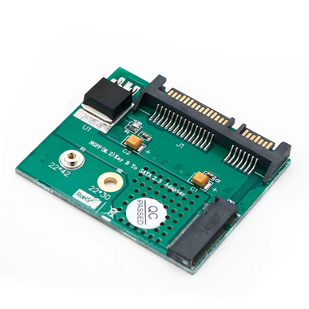 M.2 SSD to SATA 2.5" Adapter M.2 NGFFto SATA Converter
