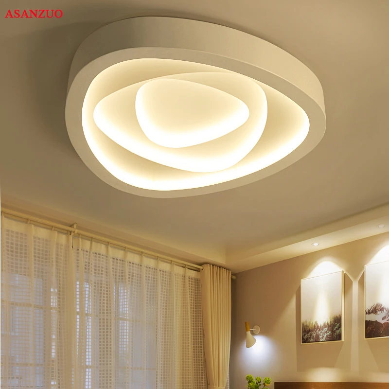 Us 73 64 28 Off Creative Triangle Ceiling Lights Art Led Ceiling Lamp For Sitting Room Bedroom Study Corridor Balcony With Remote Control In Ceiling