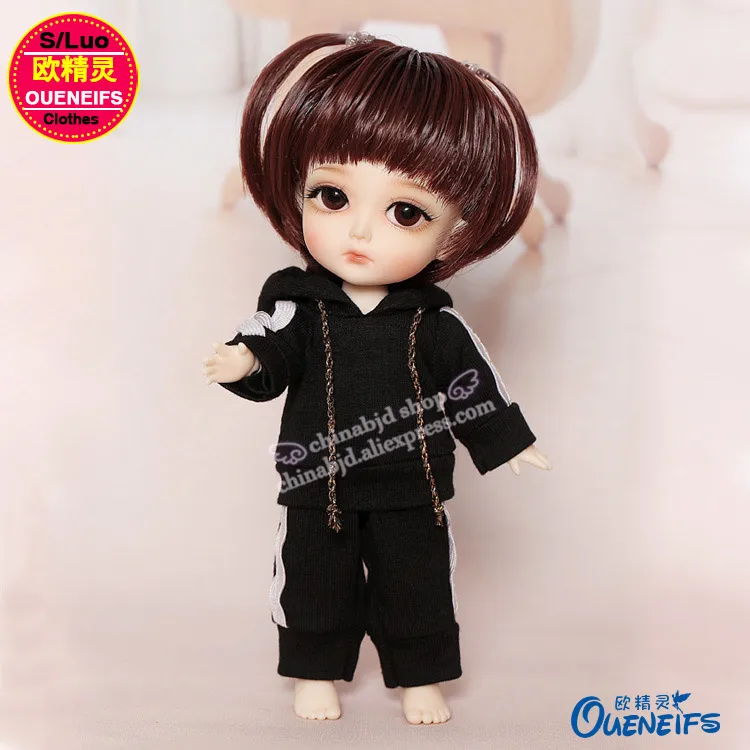 BJD SD Doll Одежда 1/8 модный спортивный костюм со шляпой для желтых или Yosd боди