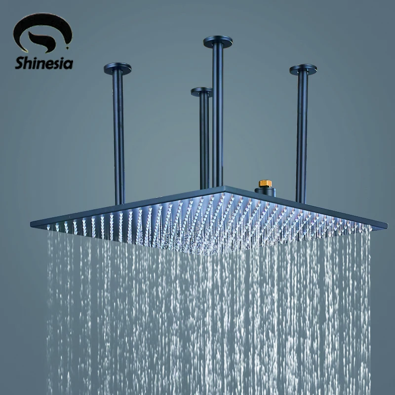 Oil Rubbed Bronze Solid Brass 20 Inch Rainfall Shower Head with Shower