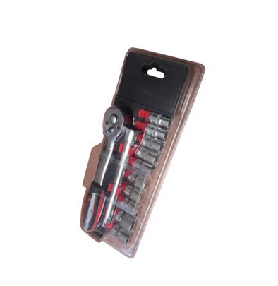 

Winmax 12pc 3/8" Drive 6pt Ratchet Wrench Socket Set Extension Bar Repair Tool WT05232