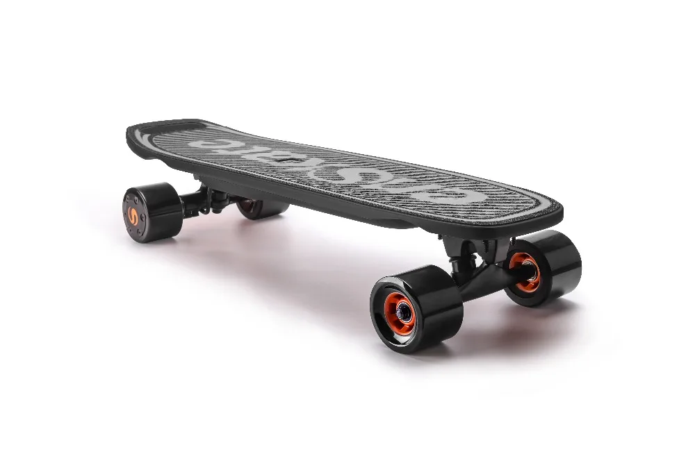 EnSkate WoBoard, мини электрический скейтборд, Лонгборд, скутер, умный скейтборд, пульт дистанционного управления, батарея samsung, 4 уровня скорости, черный