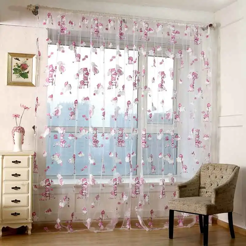 bear-Pattern-curtain7uu