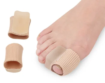 

Toe Separator Fabric Lined Gel Feet Toe Protector Hallux Valgus Separator Pad Stretchers Thumb Protector Orthopedic / 500pair