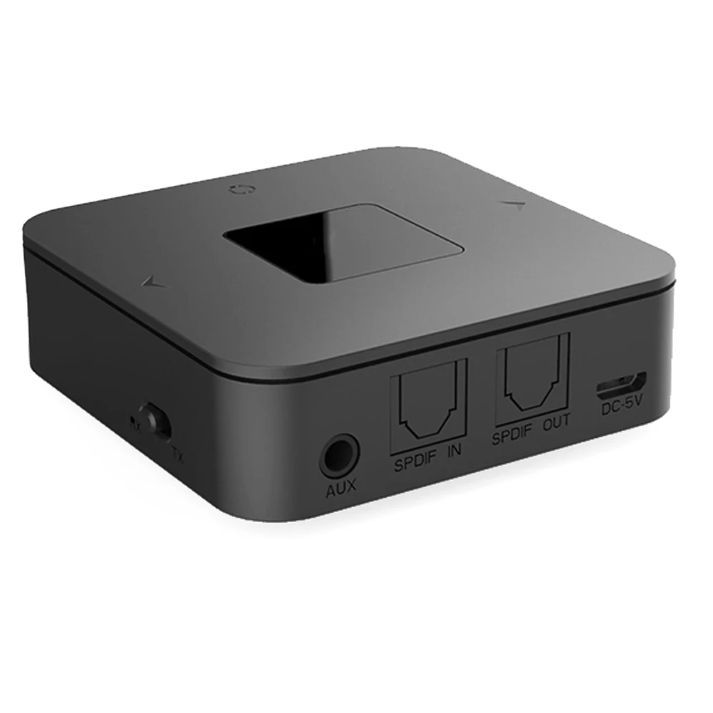 

2 In 1 Transmitter Receiver Mini Stereo Portable Audio Adapter Low Latency Home Wireless Headphones PC TV Speakers Bluetooth 5.0