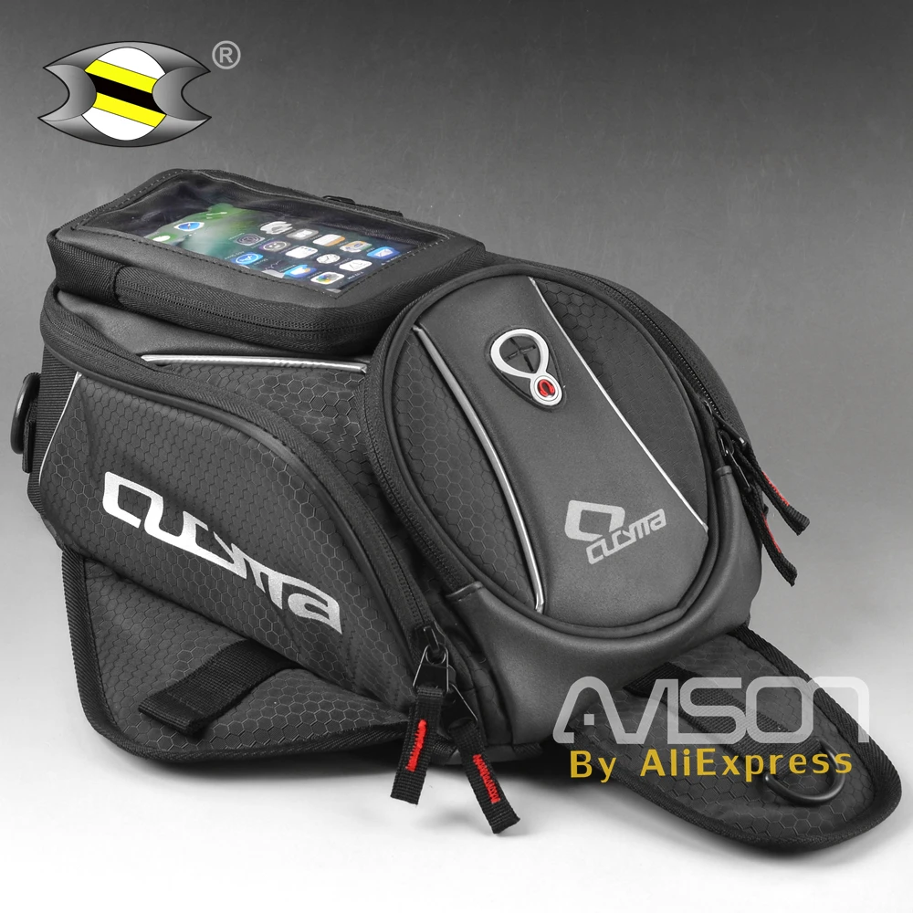 Motorcycle tank bag oil fuel bag motorbike black men's messenger bag