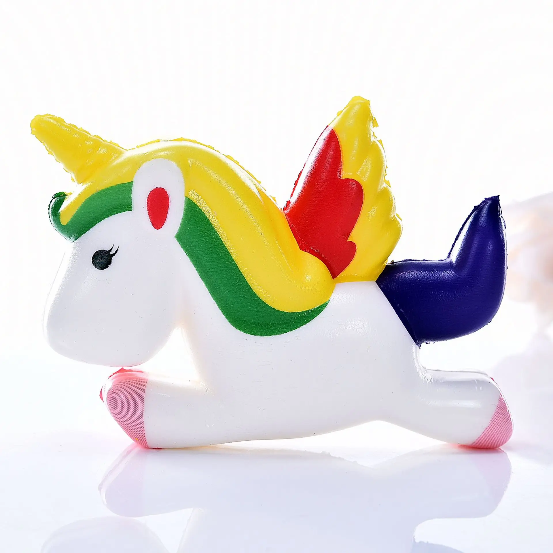 Jumbo сжимаемые антистрессовые развлечения сжимаемые Животные Олень Единорог для детей для снятия стресса у взрослых антистресс игрушки сжимаются - Цвет: Unicorn 11cm 5