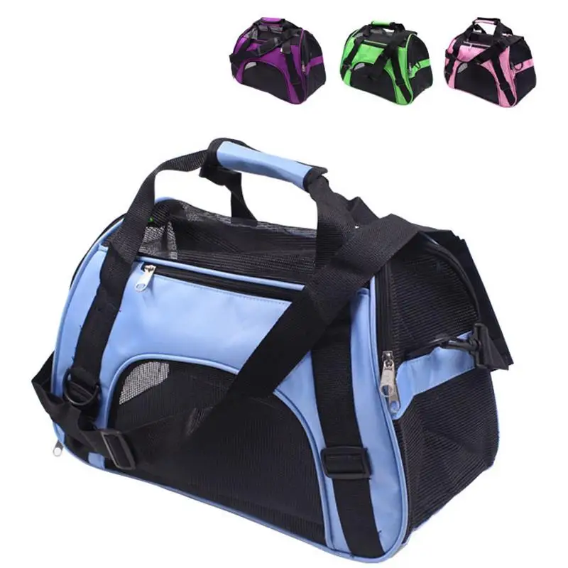 

Dog Breathable Backpack Portable Carriers Folding Fashion Pet Outside Bag Cat Puppy Outgoing Travel Handbag