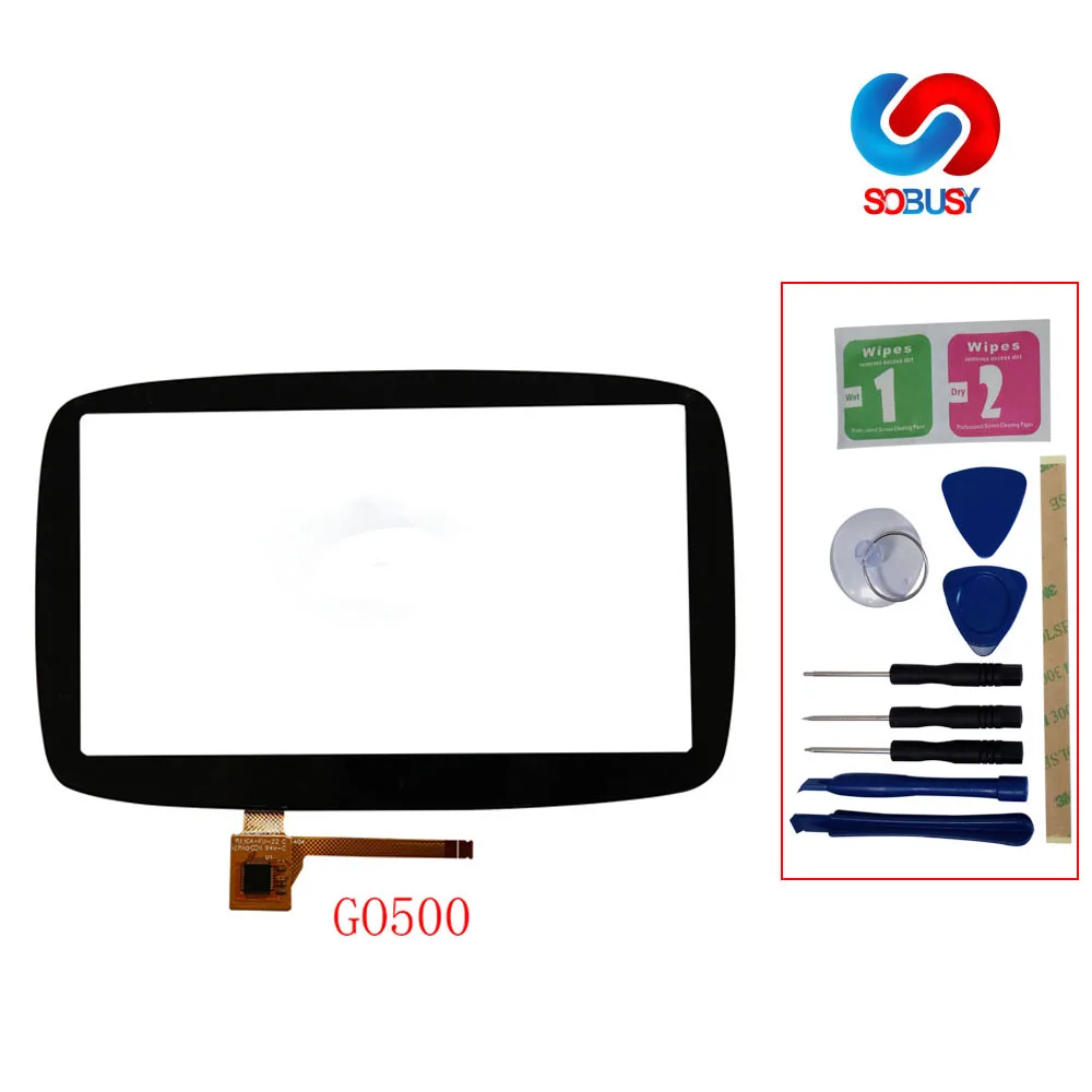 

Touch Panel Front Glass Lens For Tomtom GO500 GO 500 GO 5000 TOUCH SCREEN TELA Digitizer TP Tela Sensor Replacement Free Tool