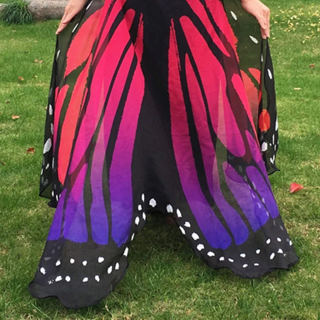 Beach Cover Up Butterfly Wing Cape