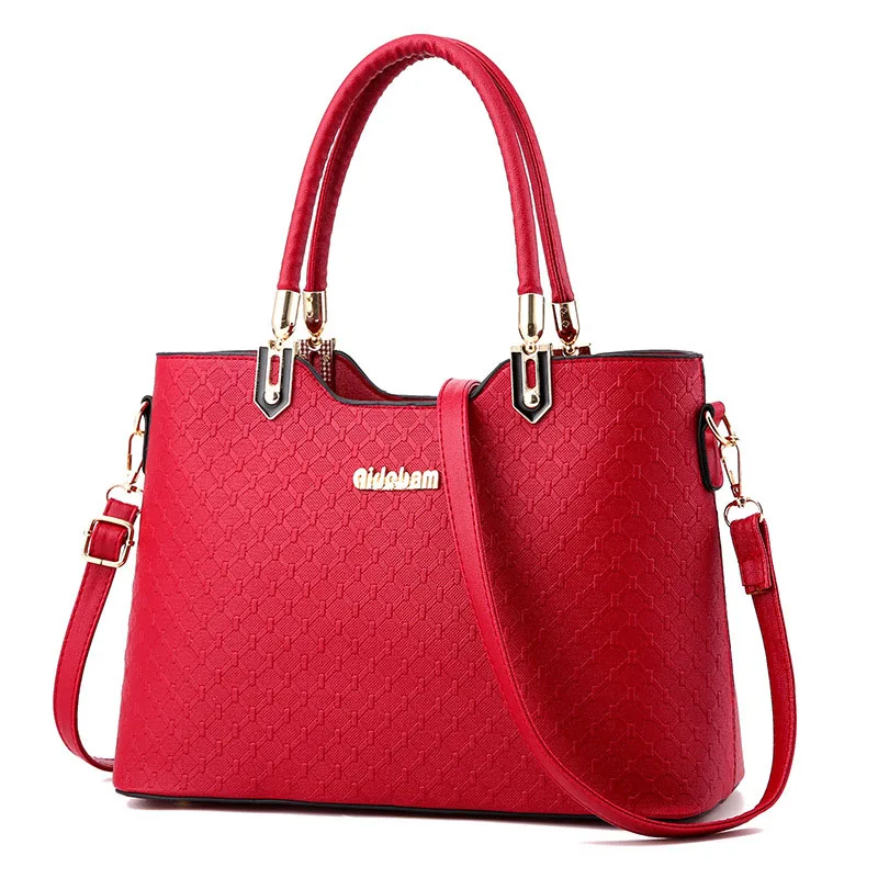 

Fashion Women Bag Vintage Handbag Casual Tote Fashion Women Messenger Bags Shoulder Top-Handle Purse Wallet Leather 2019 New