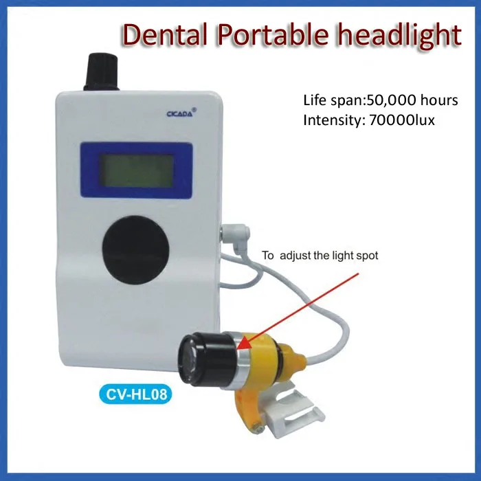 Dental Portable headlight ENT examination assist illuminator LED spotlight for Dental Surgical