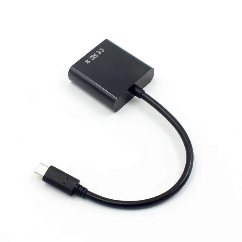 Кабель-адаптер USB 3 1 Type C USB-C на VGA HD для Macbook Chromebook Pixel Laptop SGA998 | Компьютеры и офис