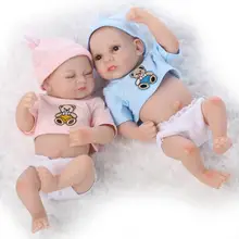 10 Lifelike Twins Reborn font b Baby b font Alive font b Doll b font font