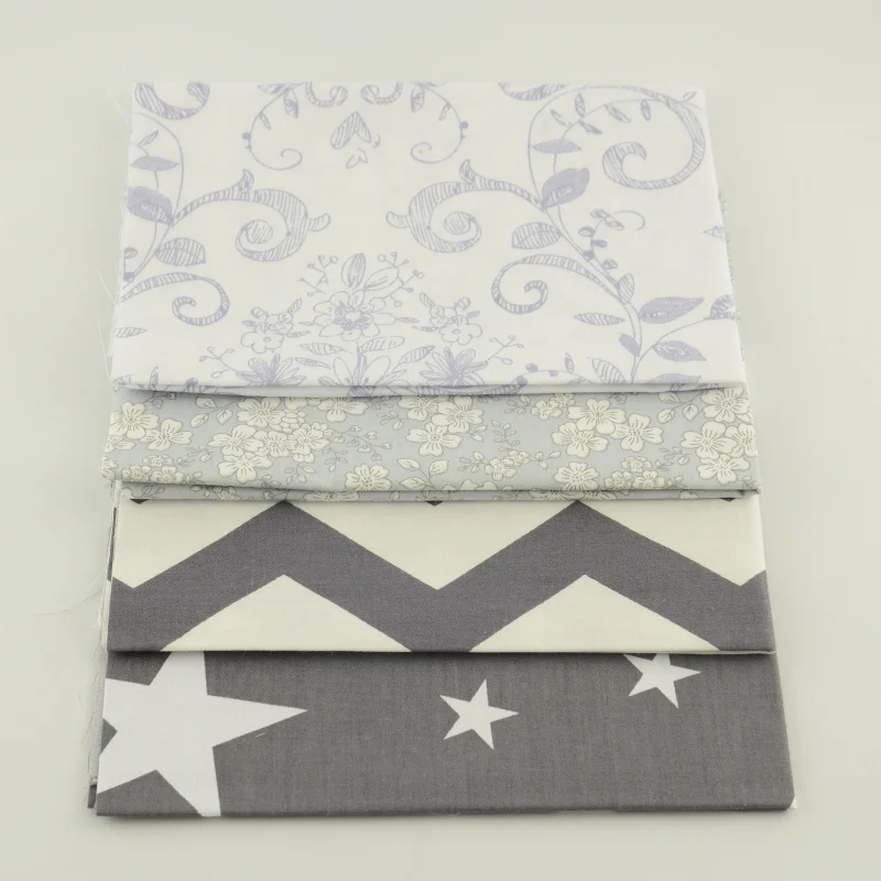 Simple Style Perfect Match Patchwork Hotel Bed Sheet Fabric Square Fat Quarter DIY Cloth Sewing Cotton 40cmx50cm art Work | Дом и сад