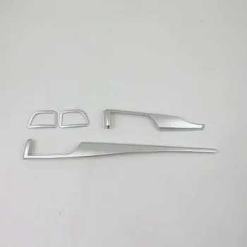 

For Toyota Vios 2017 ABS CHROME DASHBOARD AIR VENT TRIM COVER BEZEL GARNISH FRONT INSERT FRAME OUTLET SURROUND RING
