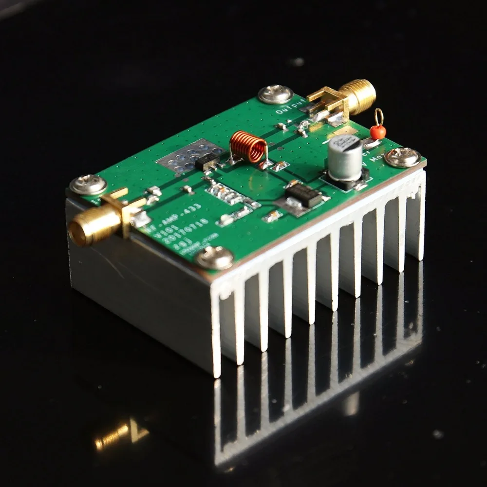

400-460MHz 433MHz 8W Power Amplifier Board RF HF High Frequency Amplifiers Digital Power Amplificador
