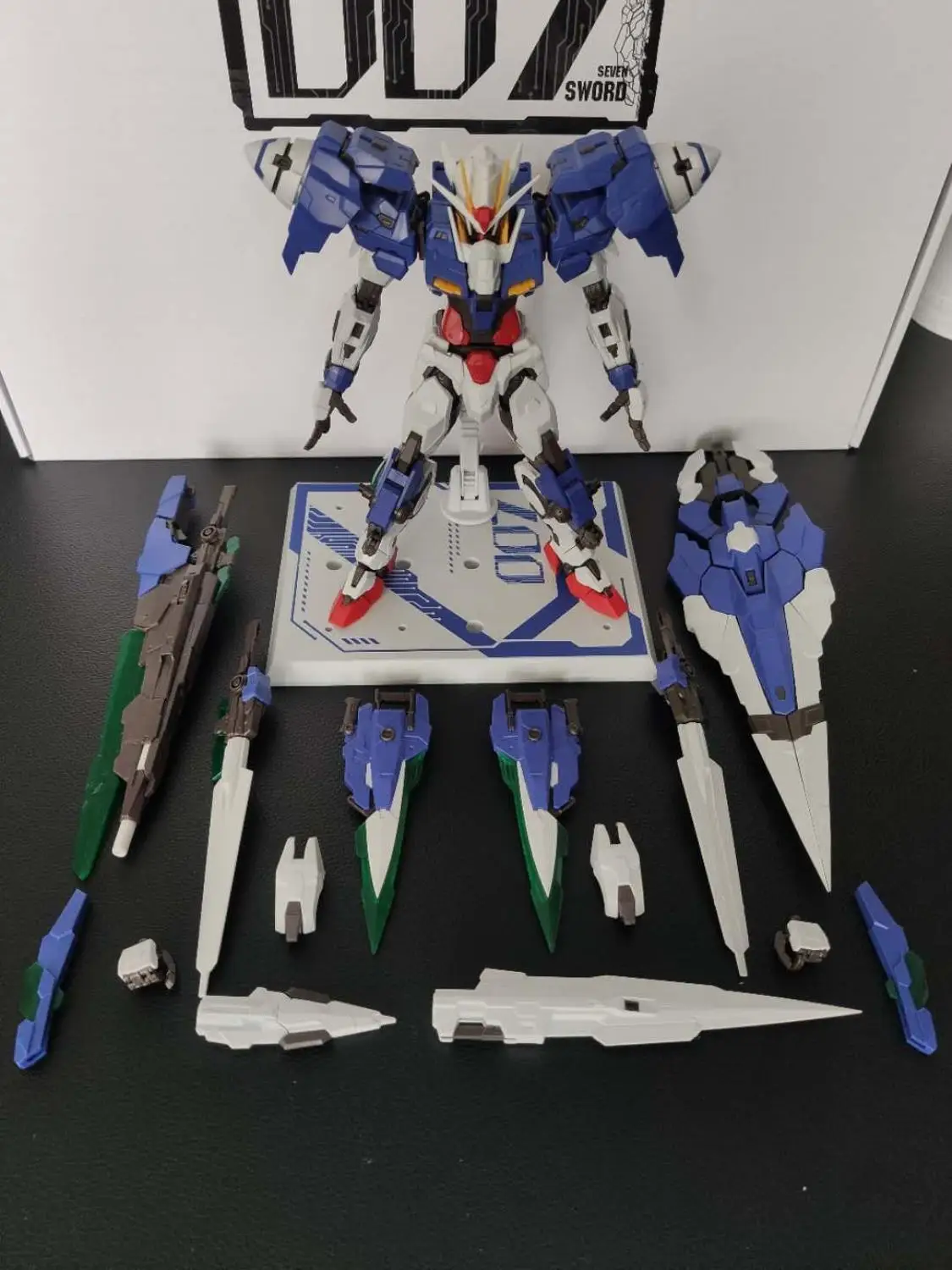 Comic Club MJH mojianghun MG 1/100 Gundam 00 Seven Sword assembly робот игрушка фигурка